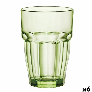 Verre Bormioli Rocco Rock Bar Vert verre 370 ml (6 Unités) |  Verre...