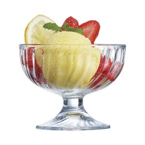Eiscreme- und Milchshakes-Becher Arcoroc Sorbet Glas 210 ml Eiscrem...