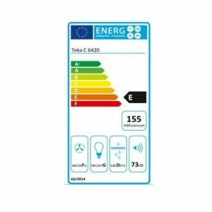Conventional Hood Teka C6420S 60 cm 375 m3/h 73 dB 316W |  Hoods   ...