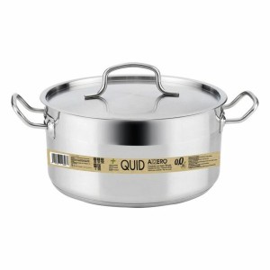 Topf mit Deckel Quid Azzero Edelstahl |  Pfannen und Töpfe   | Chef Up
