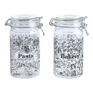 Tin DKD Home Decor Crystal Traditional 10 x 12.5 x 20 cm 1 L (2 pcs...
