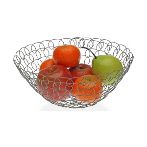Coupe à fruits Versa Gris Métal Acier 28 x 12 x 28 cm 1 L |  Autres...