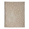 Nappe Kinvara Blanc Beige Jacquard |  Chemins de table et nappes   ...