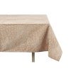 Nappe Kinvara Blanc Beige Jacquard |  Chemins de table et nappes   ...