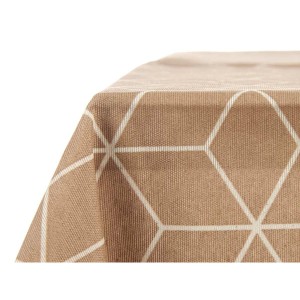 Tischdecke Kinvara CUBIC-26195-3 Weiß Beige Abdeckung |  Tischläufe...