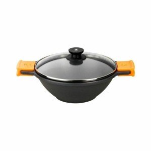 Poêle BRA Braisogona_A272028 Noir Noir/Orange Métal Aluminium Ø 24 ...