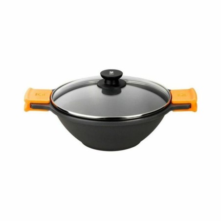 Poêle BRA Braisogona_A272028 Noir Noir/Orange Métal Aluminium Ø 24 ...