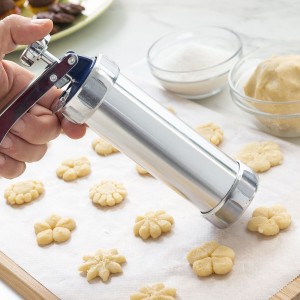 2-in-1 Biscuit Maker and Piping Gun Prekies InnovaGoods |  Decorati...