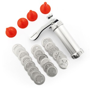 2-in-1 Biscuit Maker and Piping Gun Prekies InnovaGoods |  Decorati...