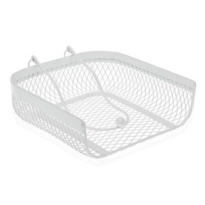 Serviettenring Versa Weiß Metall Stahl 20 x 6,8 x 18,5 cm |  Weiter...