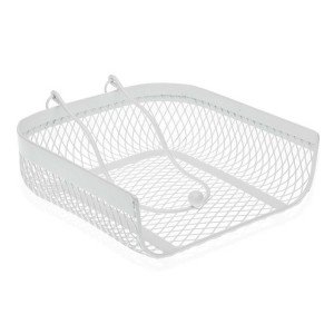 Serviettenring Versa Weiß Metall Stahl 20 x 6,8 x 18,5 cm |  Weiter...