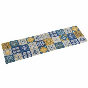 Chemin de Table Versa Mosaïque Jaune Polyester (44,5 x 0,5 x 154 cm...