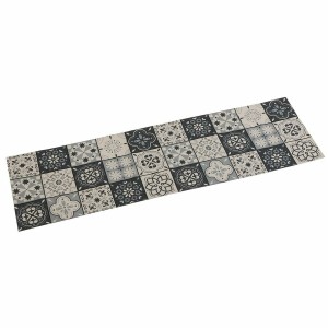 Tischläufer Versa Mosaik Grau Polyester (44,5 x 0,5 x 154 cm) |  Ti...