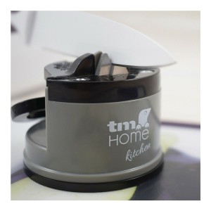 Messerschärfer TM Home Schwarz Mit Saugnäpfen |  Messer und Schleif...