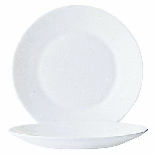 Geschirr-Set Arcoroc 22522 Weiß Glas 23,5 cm (6 uds) |  Geschirr, T...