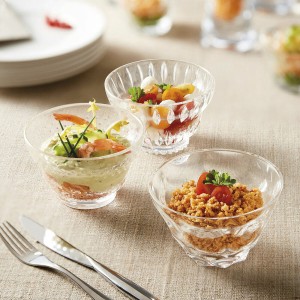 Ice Cream and Milk Shake Glass Arcoroc Maeva Vintage Transparent 6 ...