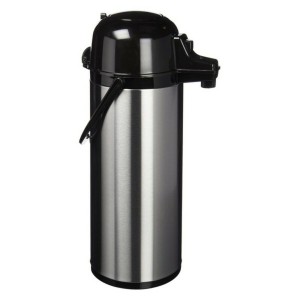 Thermoskanne mit Spenderkappe Quid Xylon Metall Stahl (1,9 L) |  Ta...