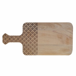 Cutting board DKD Home Decor Natural Beech Rectangular 20 x 42 x 1,...