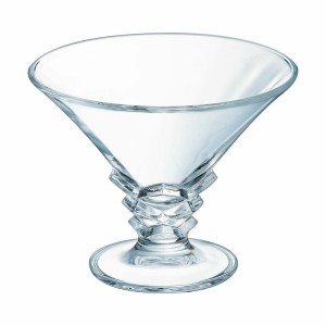 Ice Cream and Milk Shake Glass Arcoroc Palmier Transparent Glass 6 ...