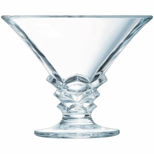 Ice Cream and Milk Shake Glass Arcoroc Palmier Transparent Glass 6 ...