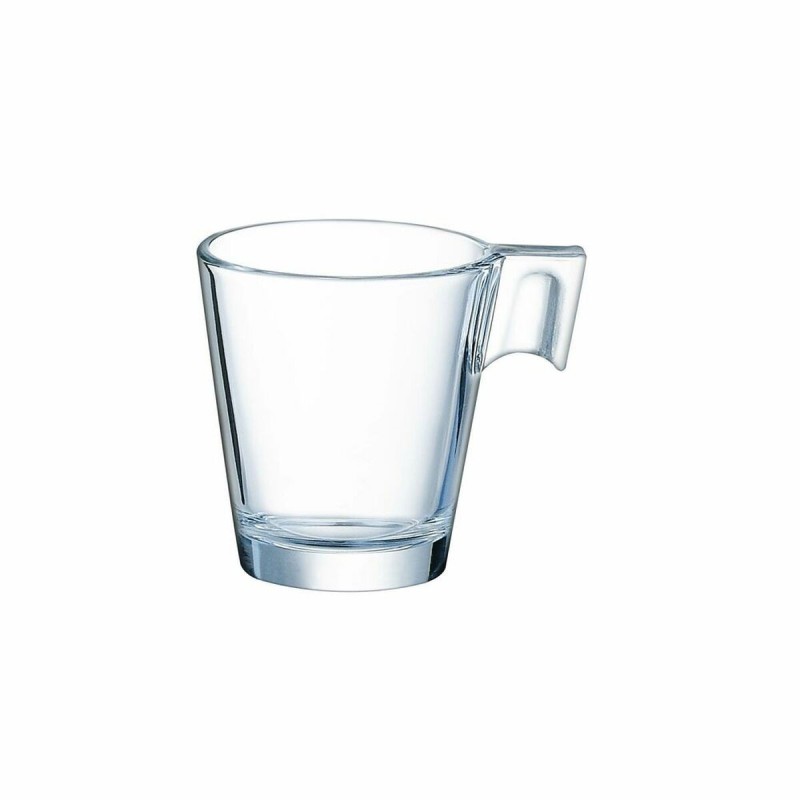 Piece Coffee Cup Set Arcoroc ARC C1360 Transparent Glass 80 ml (12 ...