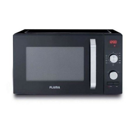 Mikrowelle Flama 1837L Schwarz 800 W 23 L |  Mikrowellenherde   | C...