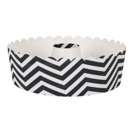 Backform Quttin Schwarz 18 x 6 cm 4 Stücke |  Dekoration, Accesoire...