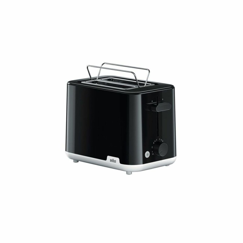 Toaster Braun HT 1010 BK 900 W Schwarz/Silberfarben |  Toaster   | ...