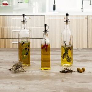 Ölfläschchen Quid Renova Durchsichtig Glas 250 ml (12 Stück) (Pack ...