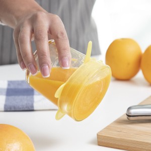 Set of 10 Reusable and Adjustable Kitchen Lids Lilyd InnovaGoods | ...