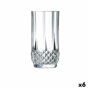 Glass Cristal d’Arques Paris Longchamp Transparent Glass (28 cl) (P...