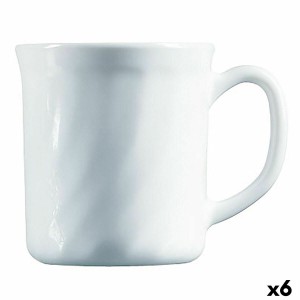 Kop Luminarc Trianon Weiß Glas 290 ml (6 Stück) (Pack 6x) |  Tassen...