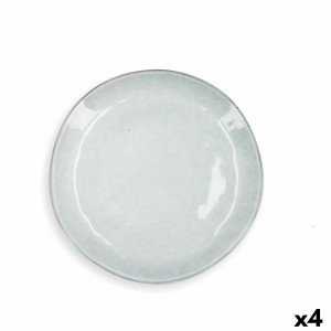 Assiette plate Quid Boreal Bleu Céramique 27 cm (4 Unités) |  Assie...