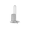 Küchenpapierrollenhalterung DKD Home Decor Schwarz Metall (18,5 x 1...
