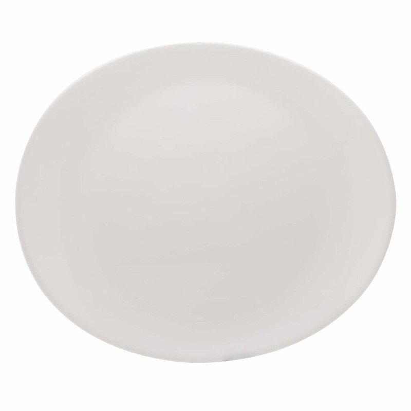 Flacher Teller Arcoroc Restaurant 30 x 26 cm Weiß Glas (6 Stück) | ...