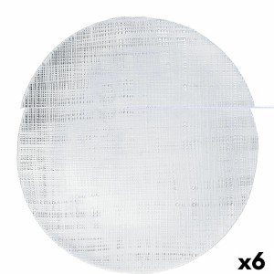 Flacher Teller Bidasoa Ikonic Durchsichtig Glas Ø 28 cm (6 Stück) (...