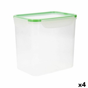 Lunchbox hermetisch Quid Greenery Durchsichtig Kunststoff 4,7 L (4 ...