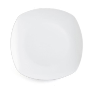 Flacher Teller Quid Novo Vinci Weiß aus Keramik Ø 26,6 cm 26,6 cm (...