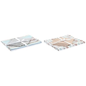 Tischdecke und Servietten DKD Home Decor 2 Stück 150 x 150 x 0,5 cm...