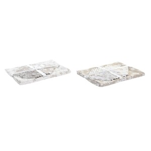 Tischdecke und Servietten DKD Home Decor 9 Stücke 2 Stück 150 x 250...