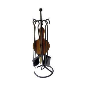 Kaminutensilien EDM 85750 Deluxe Schwarz 23 x 68,5 cm Aluminium (5 ...
