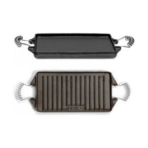 Grillplatte Vaello Grau Gusseisen (47 x 27 cm) |  Pfannen und Töpfe...