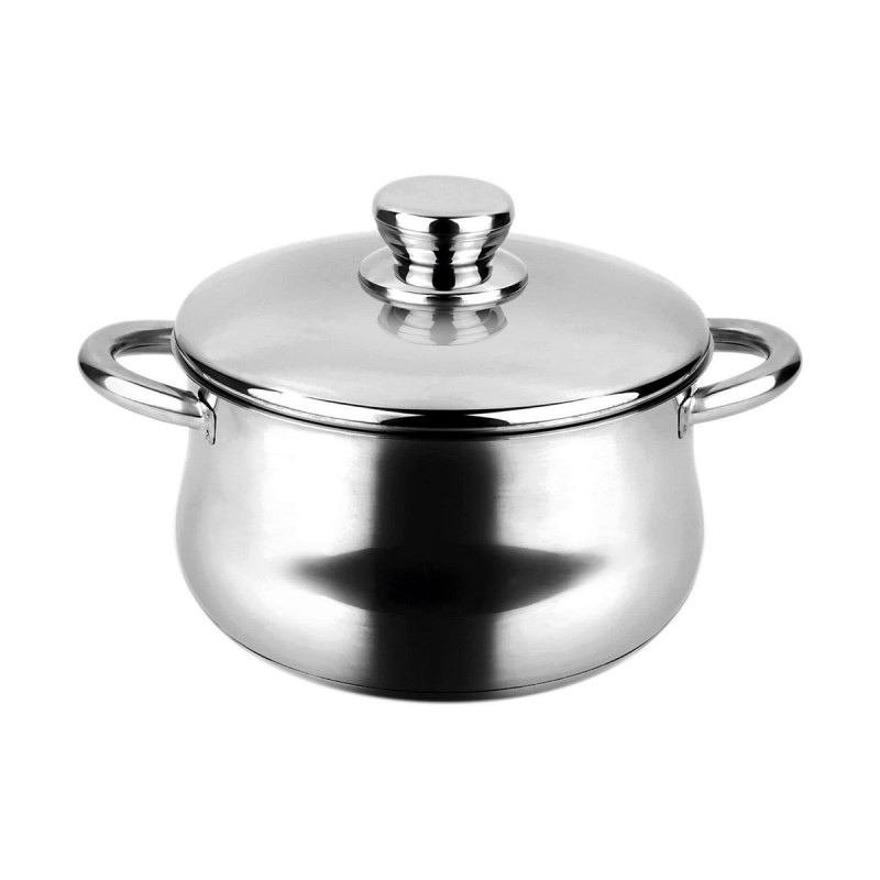 Casserole FAGOR Stainless steel 18/10 Chromed (Ø 24 cm) |  Pans and...