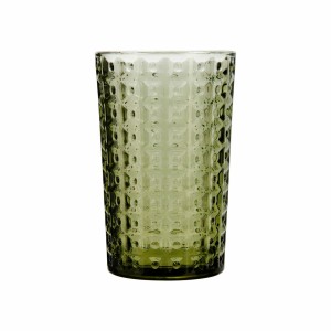 Glass La Bouchée Alma Green Glass (350 ml) (Pack 6x) |  Glasses, cu...