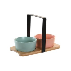 Appetizer Set DKD Home Decor 20 x 10,5 x 14 cm Porcelain Multicolou...