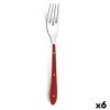 Gabel Amefa Bistro 1-2-3 Metall zweifarbig 20,7 cm (Pack 6x) |  Mes...