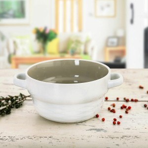 Soup Bowls Quid Vita Bicoloured 500 ml (6 Pieces) (Pack 6x) |  Glas...