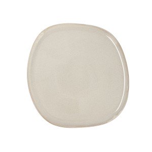 Assiette plate Bidasoa Ikonic Céramique Blanc (26,5 x 25,7 x 1,5 cm...