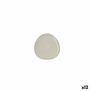 Flacher Teller Bidasoa Ikonic Weiß aus Keramik 11 x 11 cm (12 Stück...