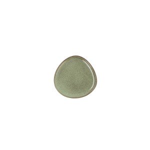Flacher Teller Bidasoa Ikonic grün aus Keramik 11 x 11 cm (12 Stück...